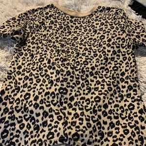 Leopard Print T Shirt